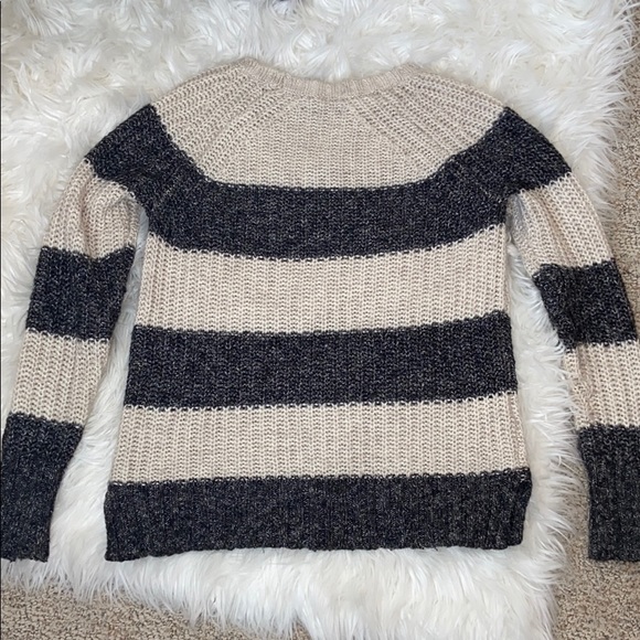 AE striped cable knit sweater - Picture 4 of 4